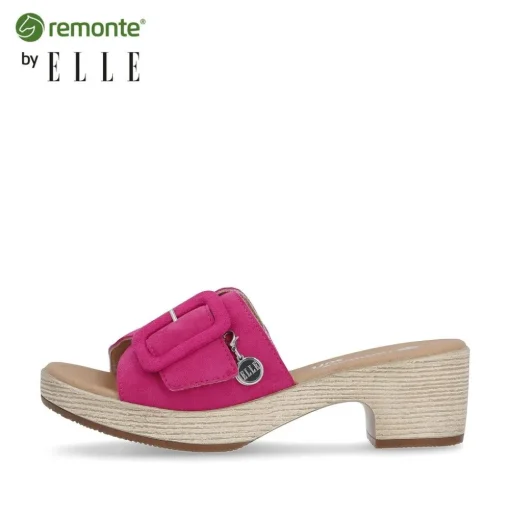 Remonte by ELLE Pantolette magenta pink Rauleder S14 D0N56-31