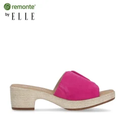 Remonte by ELLE Pantolette magenta pink Rauleder S14 D0N56-31
