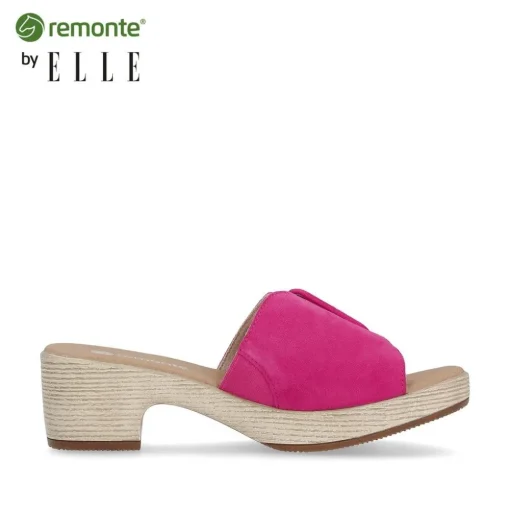 Remonte by ELLE Pantolette magenta pink Rauleder S14 D0N56-31