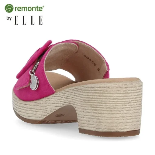 Remonte by ELLE Pantolette magenta pink Rauleder S14 D0N56-31