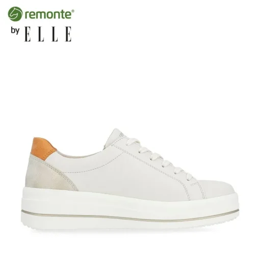 Remonte by ELLE Sneaker Leder creme glitzer S14  D1C01-81