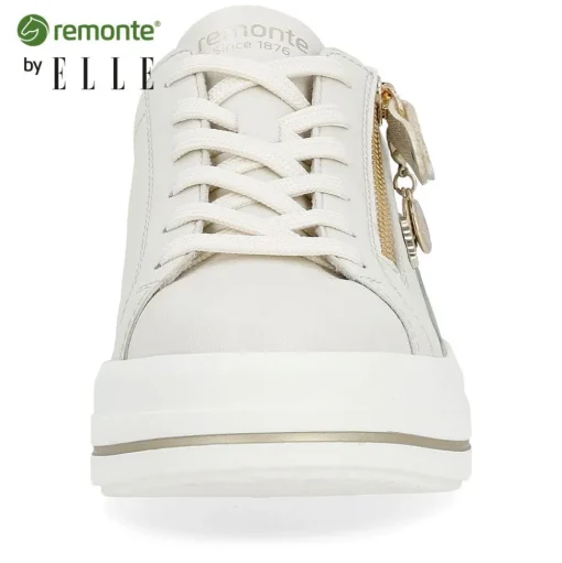 Remonte by ELLE Sneaker Leder creme glitzer S14  D1C01-81