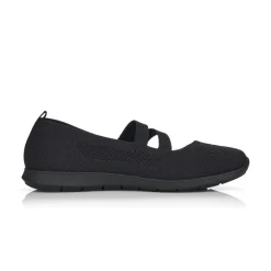 Remonte Damen Ballerinas schwarz R7102-01