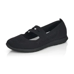 Remonte Damen Ballerinas schwarz R7102-01