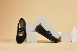Remonte Damen Ballerinas schwarz R7102-01