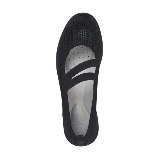 Remonte Damen Ballerinas schwarz R7102-01