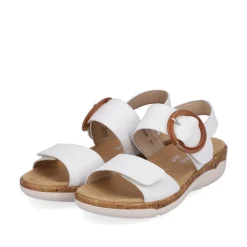 Remonte Damen Riemchensandalen edelweiß S13  R6853-80