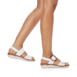 Remonte Damen Riemchensandalen edelweiß S13  R6853-80