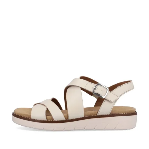 Remonte Damen Riemchensandalen hellbeige S13  D2060-60