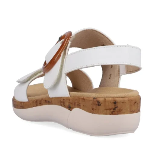 Remonte Damen Riemchensandalen edelweiß S13  R6853-80