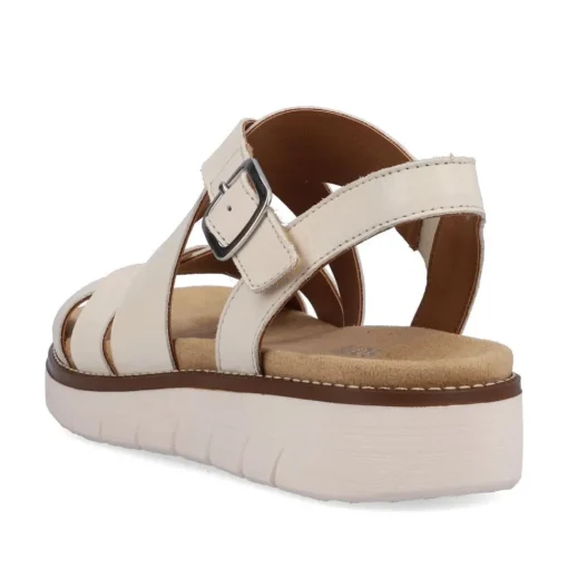 Remonte Damen Riemchensandalen hellbeige S13  D2060-60