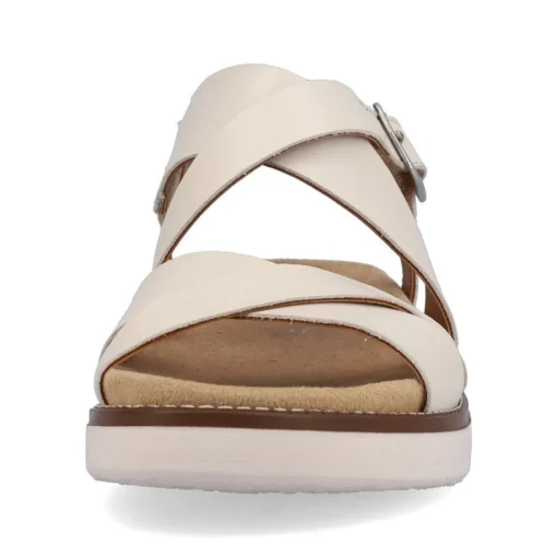 Remonte Damen Riemchensandalen hellbeige S13  D2060-60