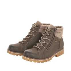Remonte Damen Schnürboots Schnürstiefelette TEX- Membran robust braun S22 D7478-45