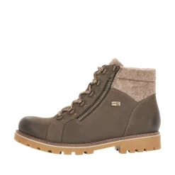 Remonte Damen Schnürboots Schnürstiefelette TEX- Membran robust braun S22 D7478-45