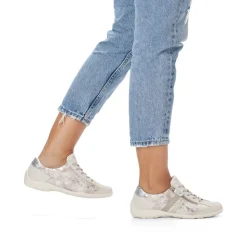 Remonte Damen Schnürschuhe hellbeige S13 R3407-60