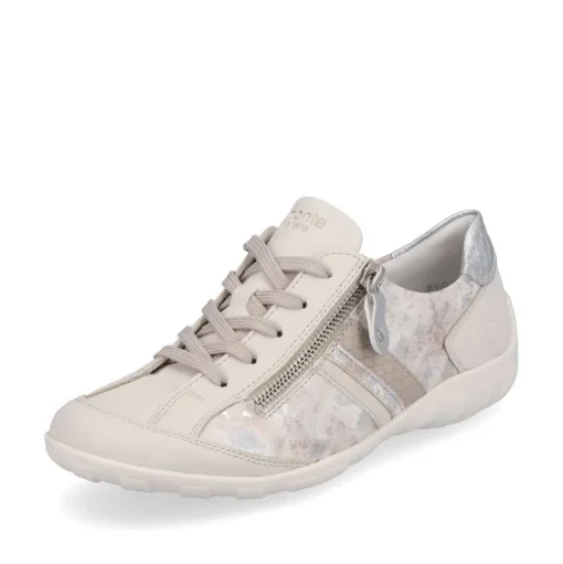 Remonte Damen Schnürschuhe hellbeige S13 R3407-60