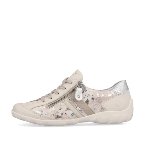Remonte Damen Schnürschuhe hellbeige S13 R3407-60