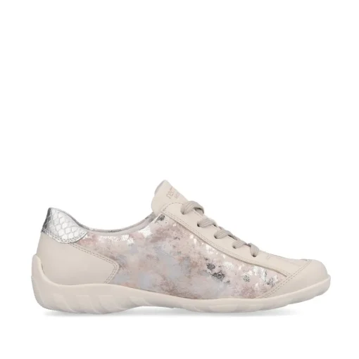 Remonte Damen Schnürschuhe hellbeige S13 R3407-60
