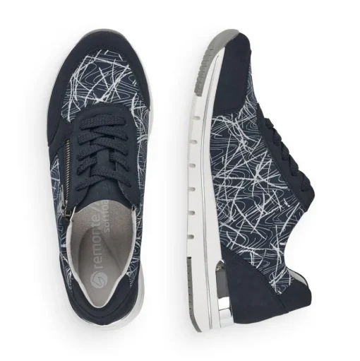 Remonte Damen Sneaker pazifikblau R6700-14