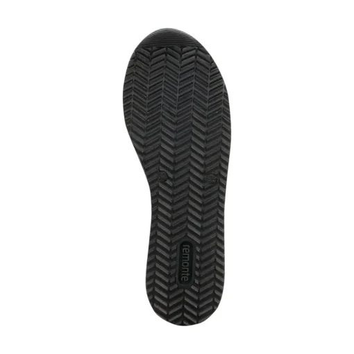 Remonte Sneaker Leder Reißverschluss schwarz softfoam D1302-02