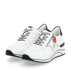 Remonte Sneaker Leder Wechselfußbett weiß S14 D0T04-81