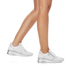 Remonte Sneaker weiß Reißverschluss S13  D2409-80