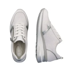Remonte Sneaker weiß Reißverschluss S13  D2409-80