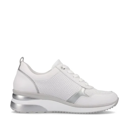 Remonte Sneaker weiß Reißverschluss S13  D2409-80