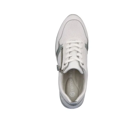 Remonte Sneaker weiß Reißverschluss S13  D2409-80