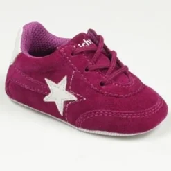 Richter Kinder Lauflernschuh Halbschuh Schnürer Sneaker pink 0050-1111-3601