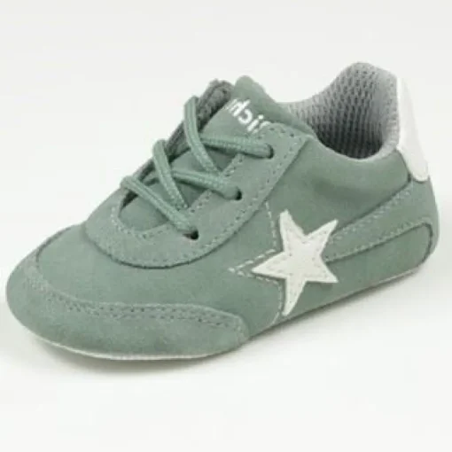 Richter Kinder Lauflernschuh Halbschuh Schnürer Sneaker grün 0050-1111-1721