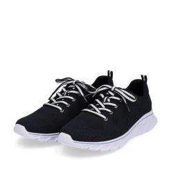 Rieker Antistress Damen Sneaker Sportschuh Wechselfußbett blau S13 54022-14