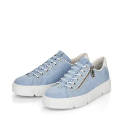 Rieker Antistress Damen Sneaker Plateausohle blau S13 N5952-10