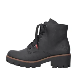 Rieker Antistress Damen Schnürstiefel Schnürboot schwarz S22 79240-00