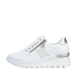 Rieker Antistress Damen Sneaker Keilabsatz weiß S13 N8321-80