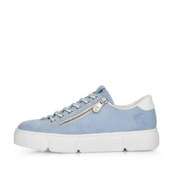 Rieker Antistress Damen Sneaker Plateausohle blau S13 N5952-10