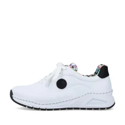 Rieker Antistress Damen Sneaker Wechselfußbett weiß S13 M4903-80