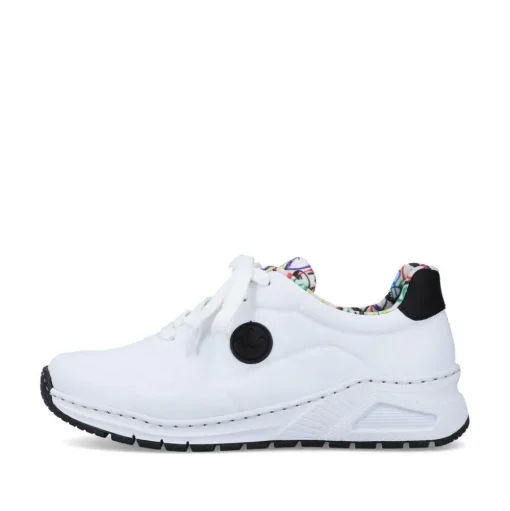Rieker Antistress Damen Sneaker Wechselfußbett weiß S13 M4903-80