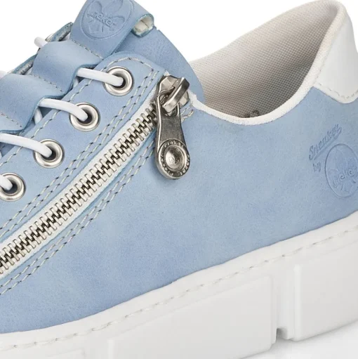 Rieker Antistress Damen Sneaker Plateausohle blau S13 N5952-10