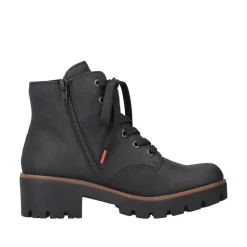 Rieker Antistress Damen Schnürstiefel Schnürboot schwarz S22 79240-00