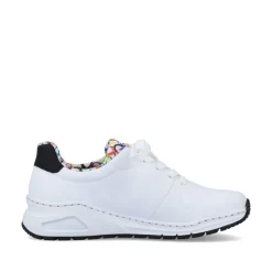 Rieker Antistress Damen Sneaker Wechselfußbett weiß S13 M4903-80