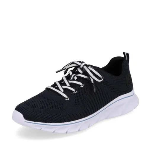 Rieker Antistress Damen Sneaker Sportschuh Wechselfußbett blau S13 54022-14