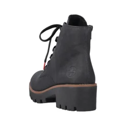 Rieker Antistress Damen Schnürstiefel Schnürboot schwarz S22 79240-00