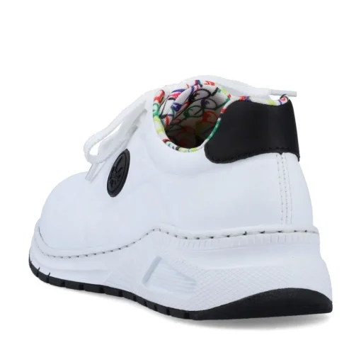 Rieker Antistress Damen Sneaker Wechselfußbett weiß S13 M4903-80