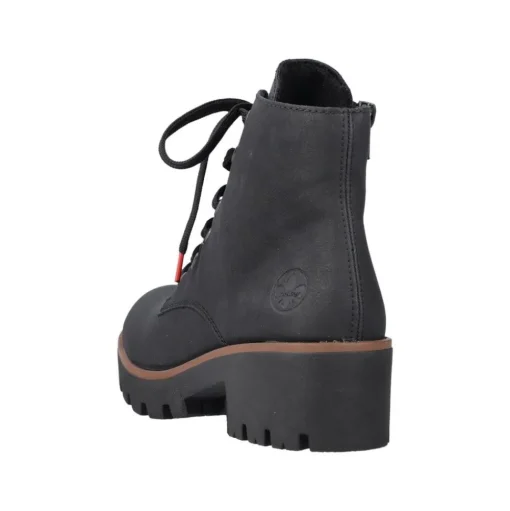 Rieker Antistress Damen Schnürstiefel Schnürboot schwarz S22 79240-00