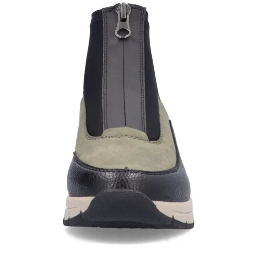 Rieker Antistress Damen Stiefelette Keilabsatz grün S24 N9362-54