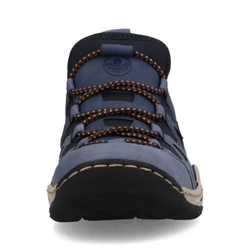 Rieker Antistress Damen Slipper sportlich herausnehmbarer Decksohle blau S13 L0546-14