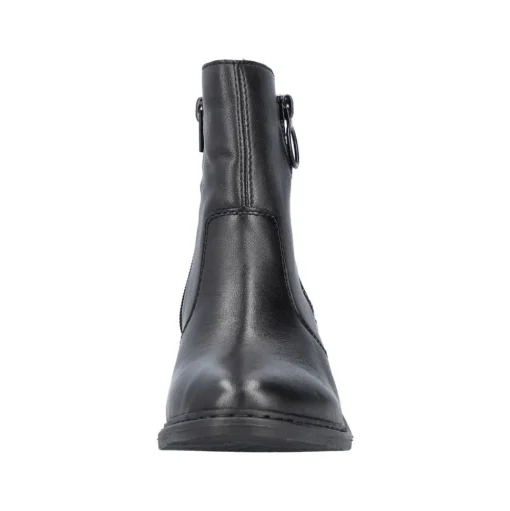 Rieker Antistress Damen Stiefelette Leder komfortweite schwarz S23  70150-00