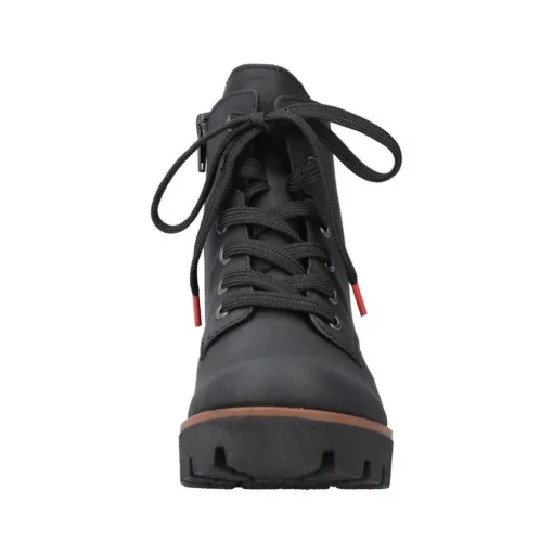 Rieker Antistress Damen Schnürstiefel Schnürboot schwarz S22 79240-00