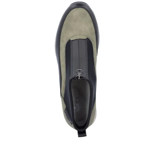 Rieker Antistress Damen Stiefelette Keilabsatz grün S24 N9362-54